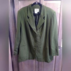 Worthington blazer olive or army green xxl